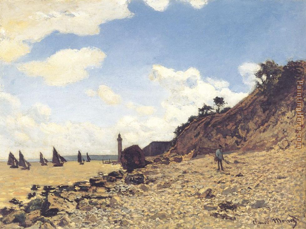 Claude Monet Beach at Honlfeux